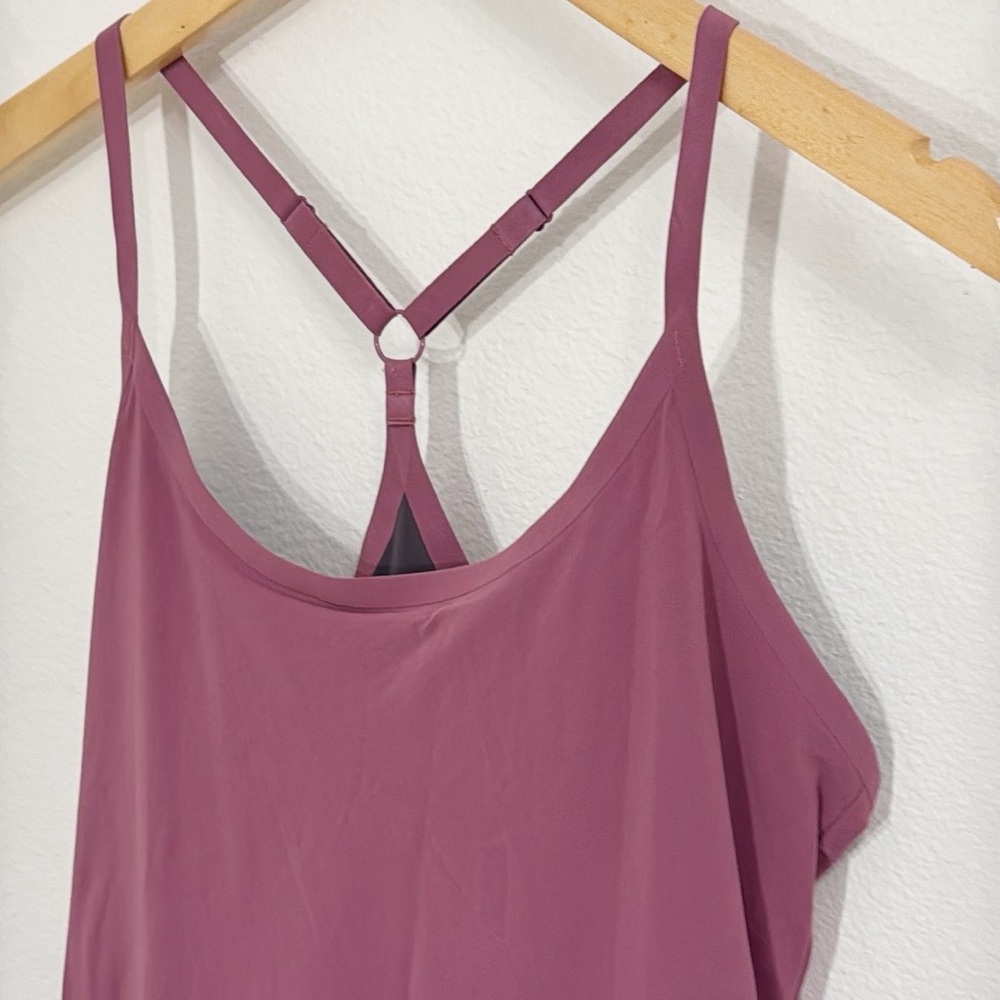 OUTDOOR VOICES Mauve/Purple Tank Mini Dress Size XS EUC - Picture 3 of 7